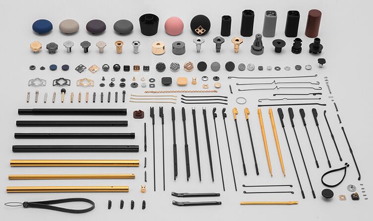 坚持结构和材料的创新，精选120多种雨伞配件，​确保每件产品细节都是对卓越品质的不懈追求！